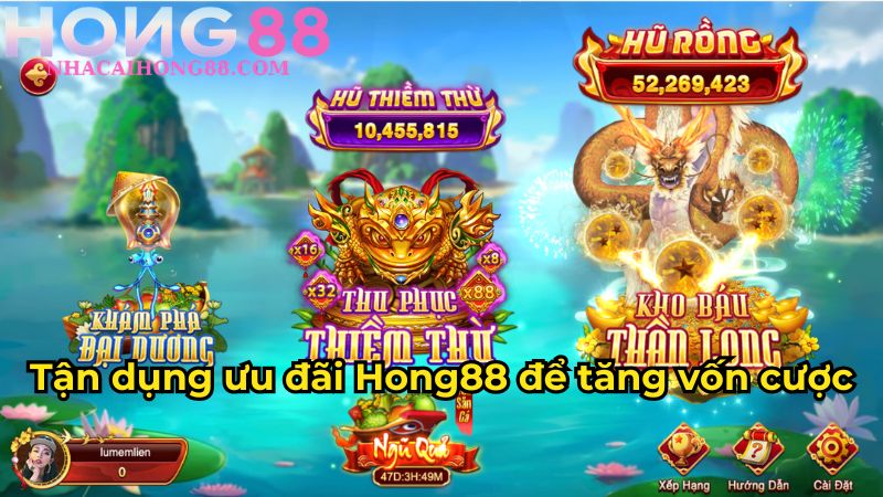 Tận dụng ưu đãi Hong88 để tăng vốn cược Tận dụng ưu đãi Hong88 để tăng vốn cược